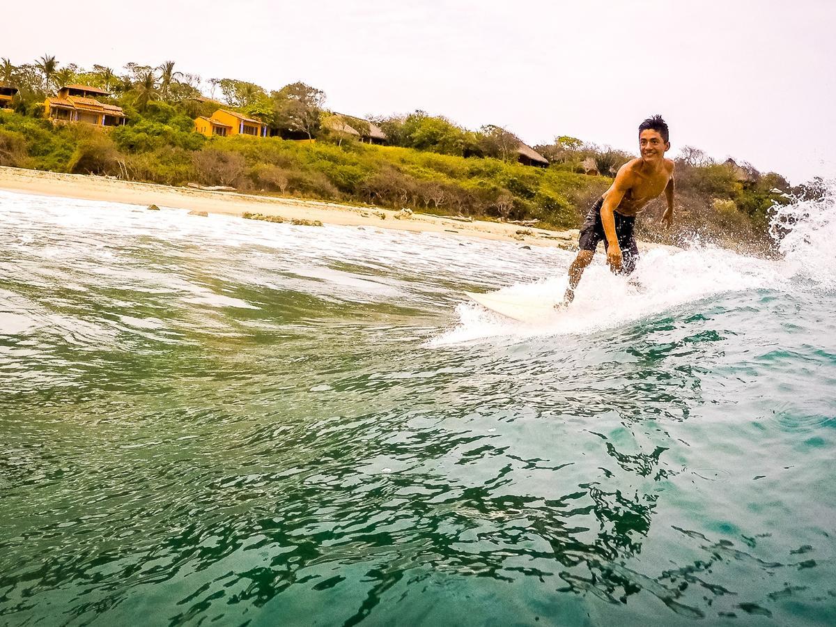 Хостел Experiencia Surf Camp Brisas de Zicatela Экстерьер фото