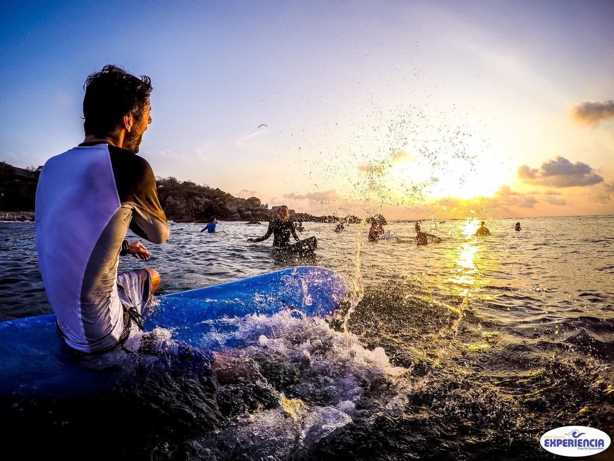 Хостел Experiencia Surf Camp Brisas de Zicatela Экстерьер фото