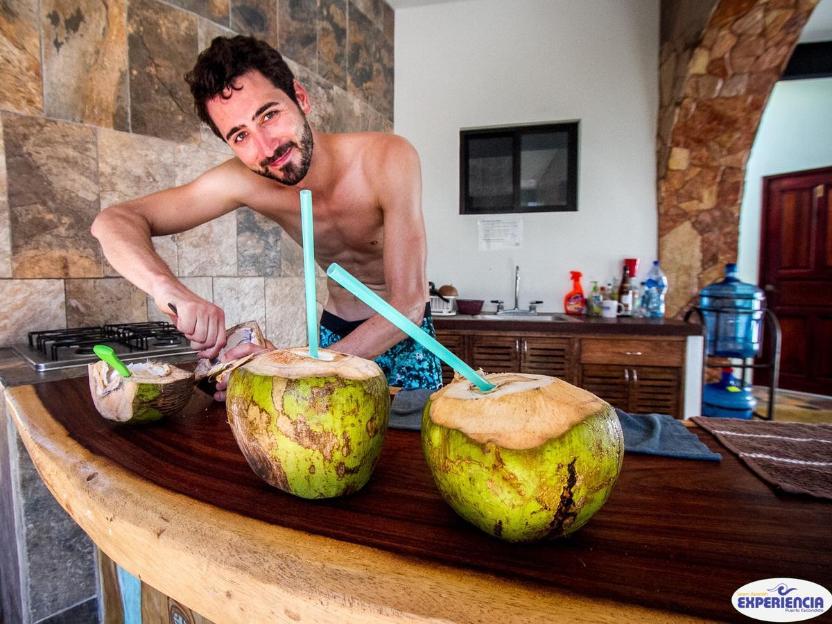 Хостел Experiencia Surf Camp Brisas de Zicatela Экстерьер фото