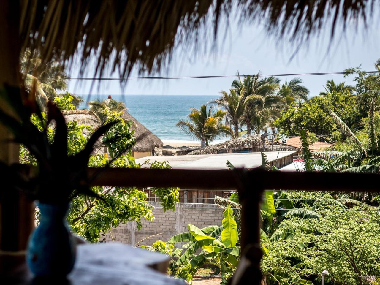 Хостел Experiencia Surf Camp Brisas de Zicatela Экстерьер фото