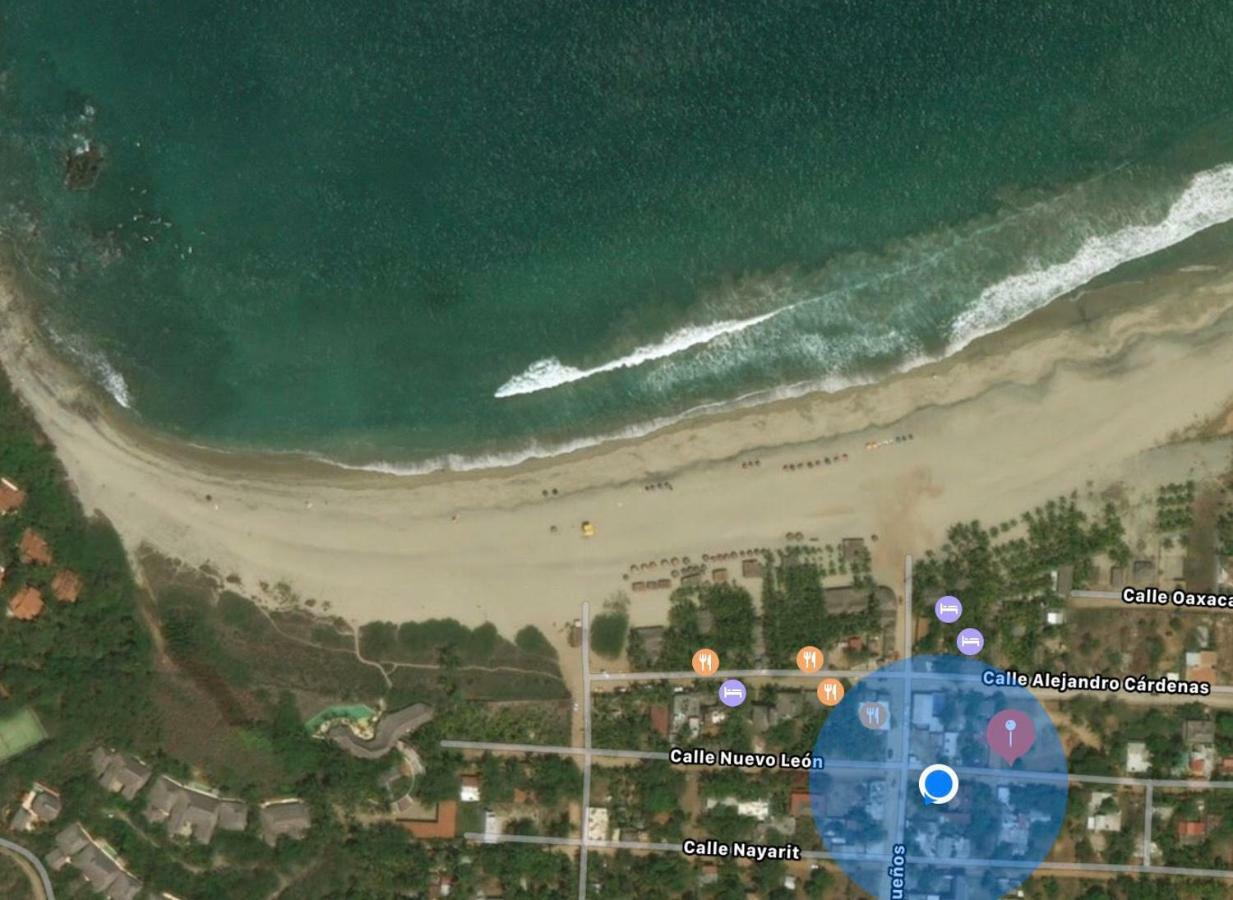 Хостел Experiencia Surf Camp Brisas de Zicatela Экстерьер фото